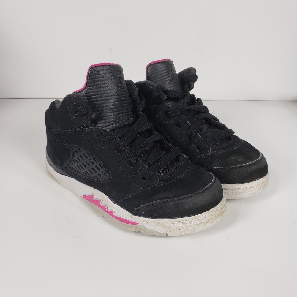 Girls' Nike Air Jordan V 5 Deadly Pink Retro GT
